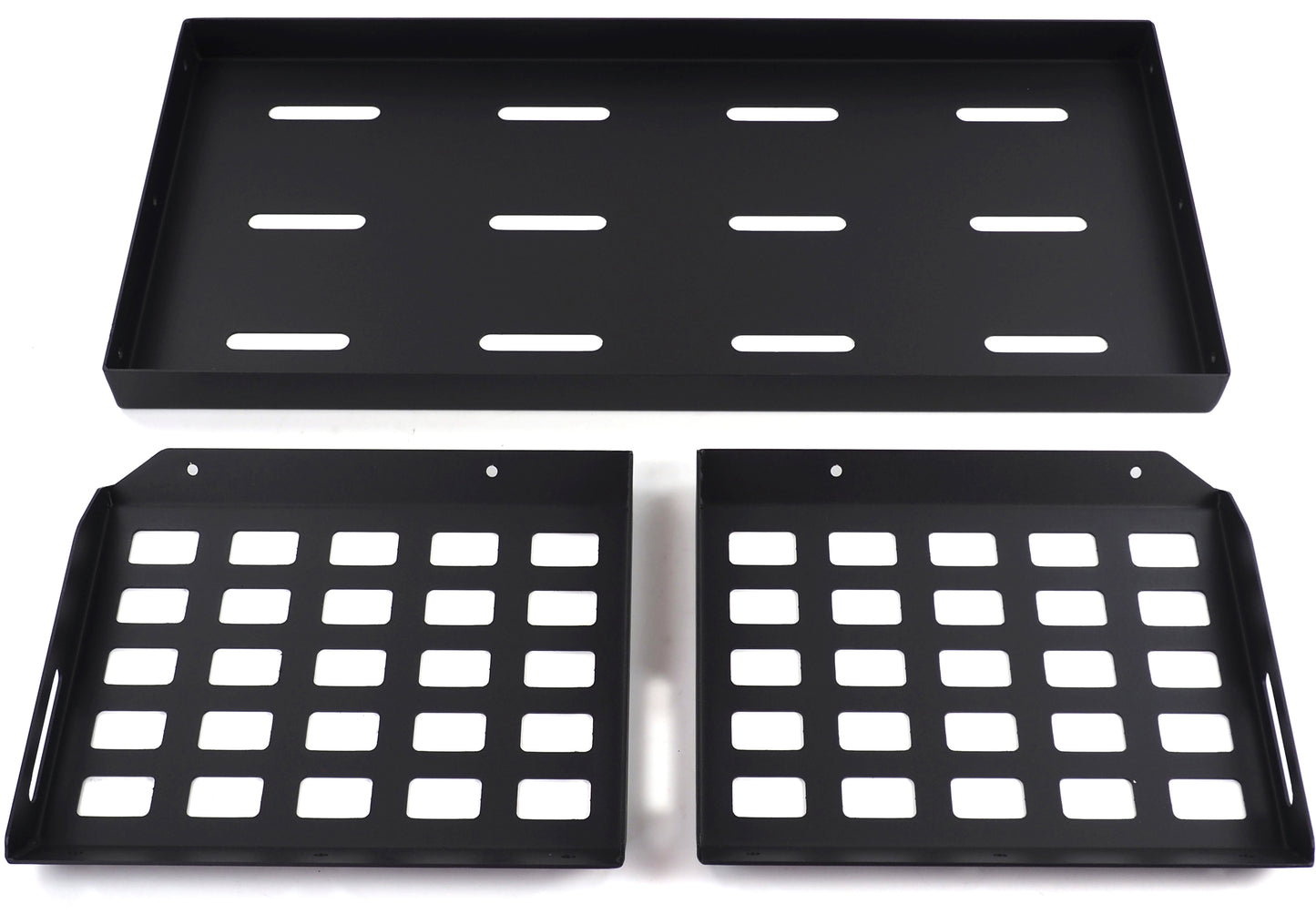 Trunk Storage Rack in Iron Land Rover Defender 110