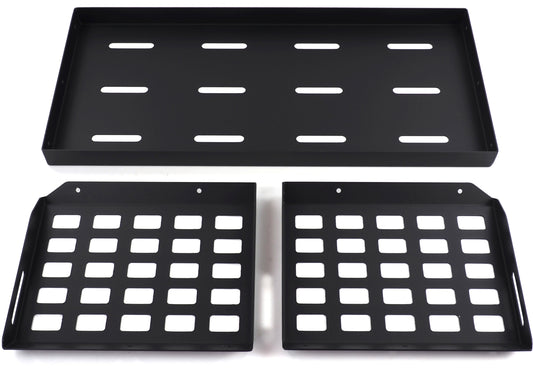 Trunk Storage Rack in Iron Land Rover Defender 110