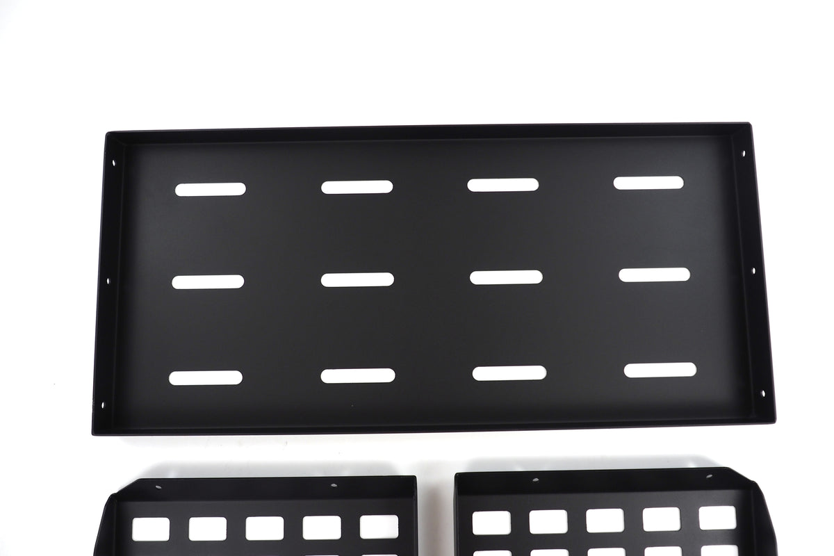 Trunk Storage Rack in Iron Land Rover Defender 110