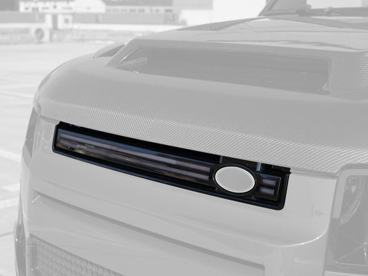 Front Bumper Grille w/ integrated Led Lights for Land Rover Defender 90/110 (2020-present)