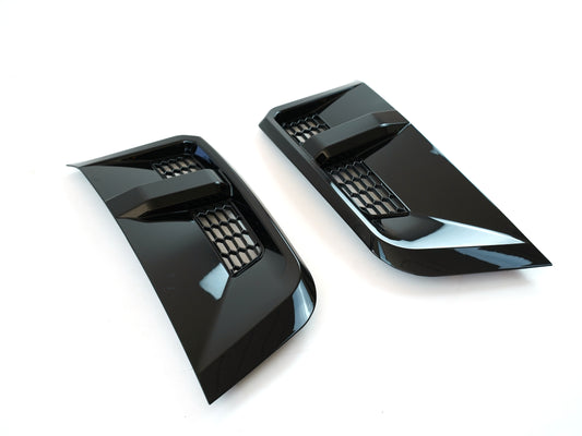 Side Vent Cover Gloss Black for Land Rover Defender 90/110 (2020-present)