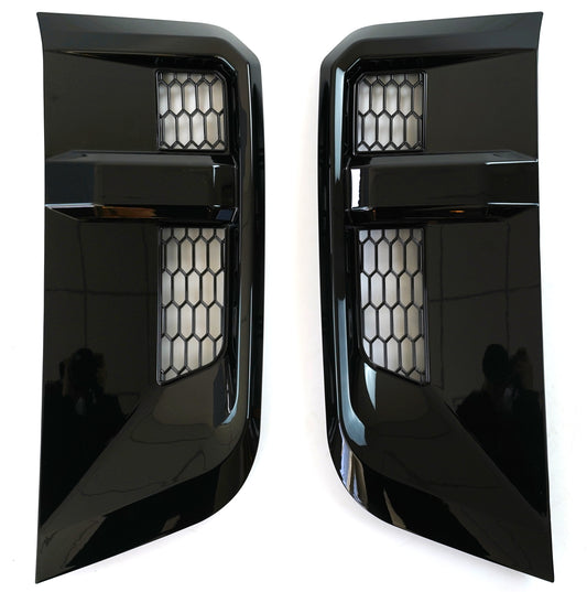 Side Vent Cover Gloss Black for Land Rover Defender 90/110 (2020-present)