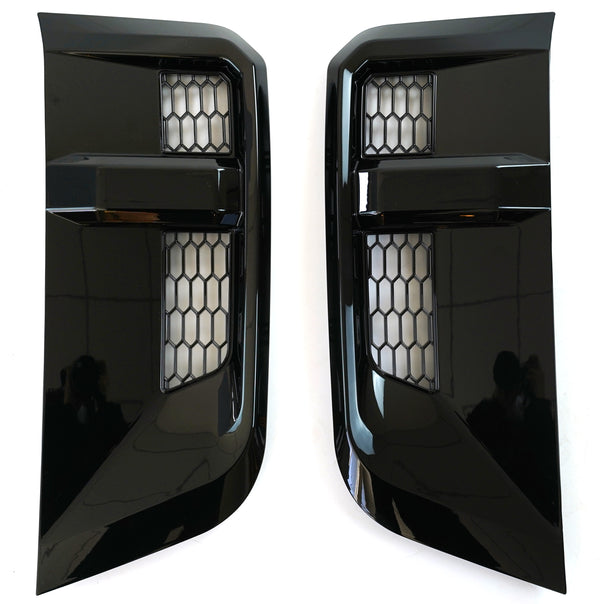 Side Vent Cover Gloss Black for Land Rover Defender 90/110 (2020-present)