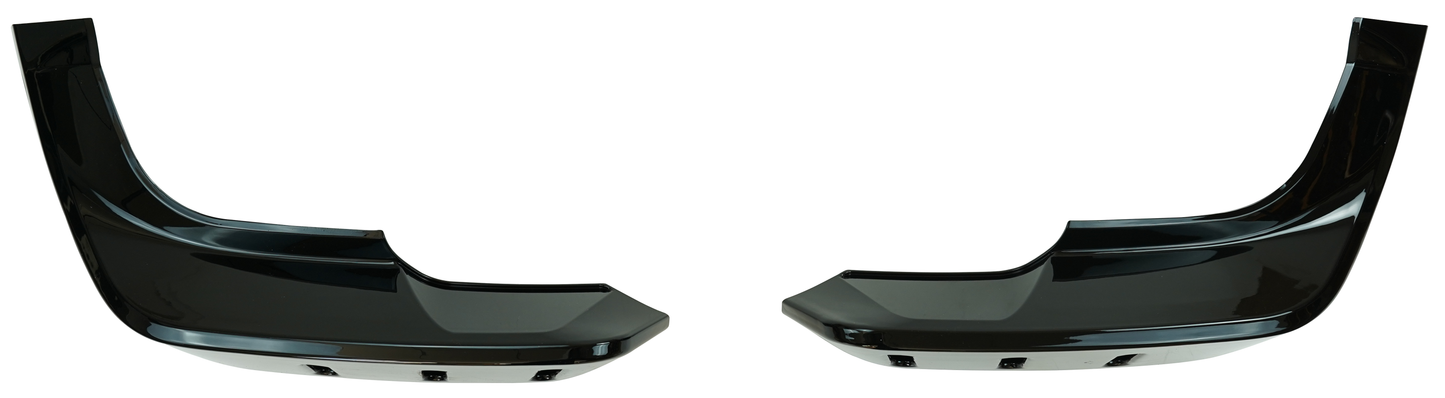 Front Bumper Splitter Style 2 in Gloss Black for Land Rover Defender 90/110 (2020-present)