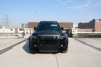 Front Bumper Splitter Style 2 in Gloss Black for Land Rover Defender 90/110 (2020-present)