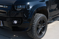 Front Bumper Splitter Style 2 in Gloss Black for Land Rover Defender 90/110 (2020-present)