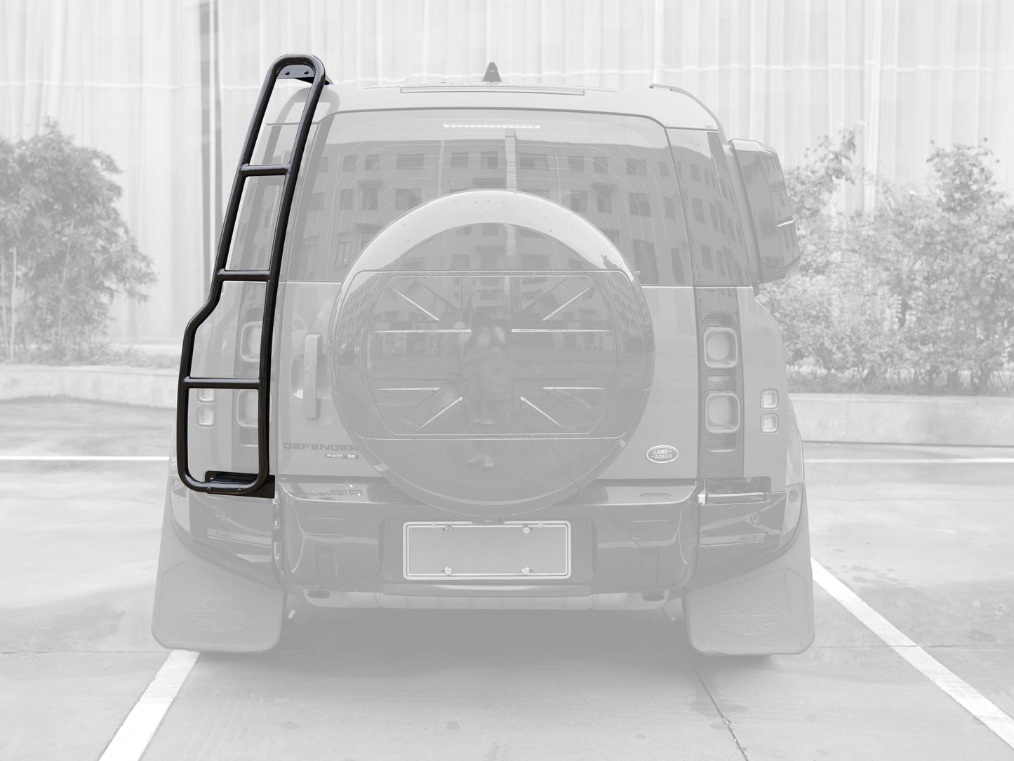 Rear Ladder Black for Land Rover Defender 110 (2020-present)