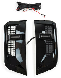 Side Vent Cover w/ Light Gloss Black for Land Rover Defender 90/110 (2020-present)
