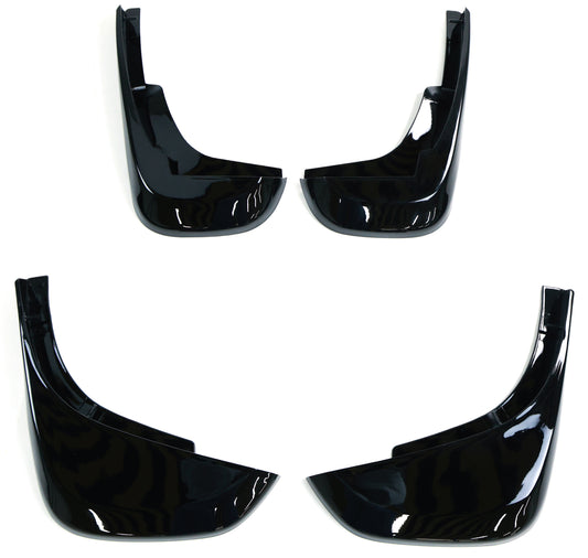 Mud Flaps Short Gloss Black for Land Rover Defender 90/110 (2020-present)