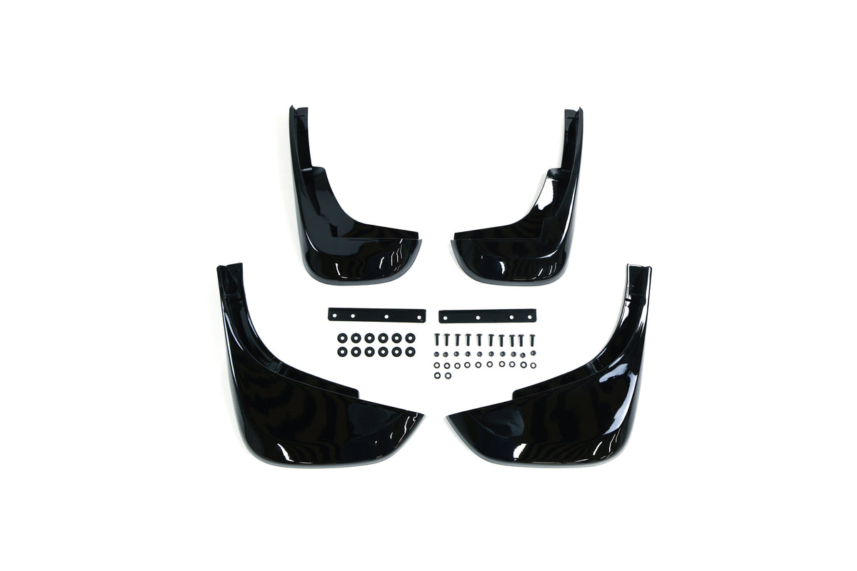 Mud Flaps Short Gloss Black for Land Rover Defender 90/110 (2020-present)