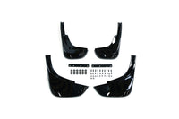 Mud Flaps Short Gloss Black for Land Rover Defender 90/110 (2020-present)