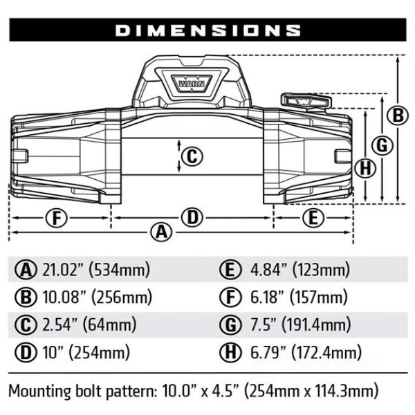 Warn VR EVO 10