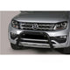 Misutonida inox in black coating Bullbar 76mm for Amarok (Trend Line) ( 10-) -EU -cert