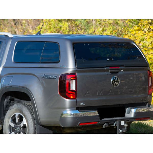Hardtop Aeroklas Stylish for Volkswagen Amarok Double Cab (23-) -Left pop-out & Right pop-up side windows -with central locking