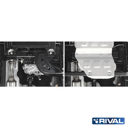 TRANSFER CASE PROTECTION PLATE FORD RANGER RAPTOR 2019-2022; RANGER 2011-2015; 2015-2022; 2 L. / DIESEL; 2,2 L. / DIESEL