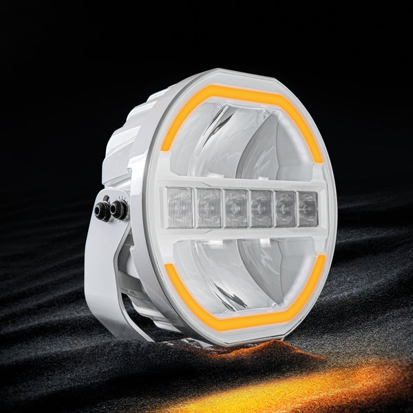 SIBERIA SKYLORD DRIVING LIGHT 9" WHITE