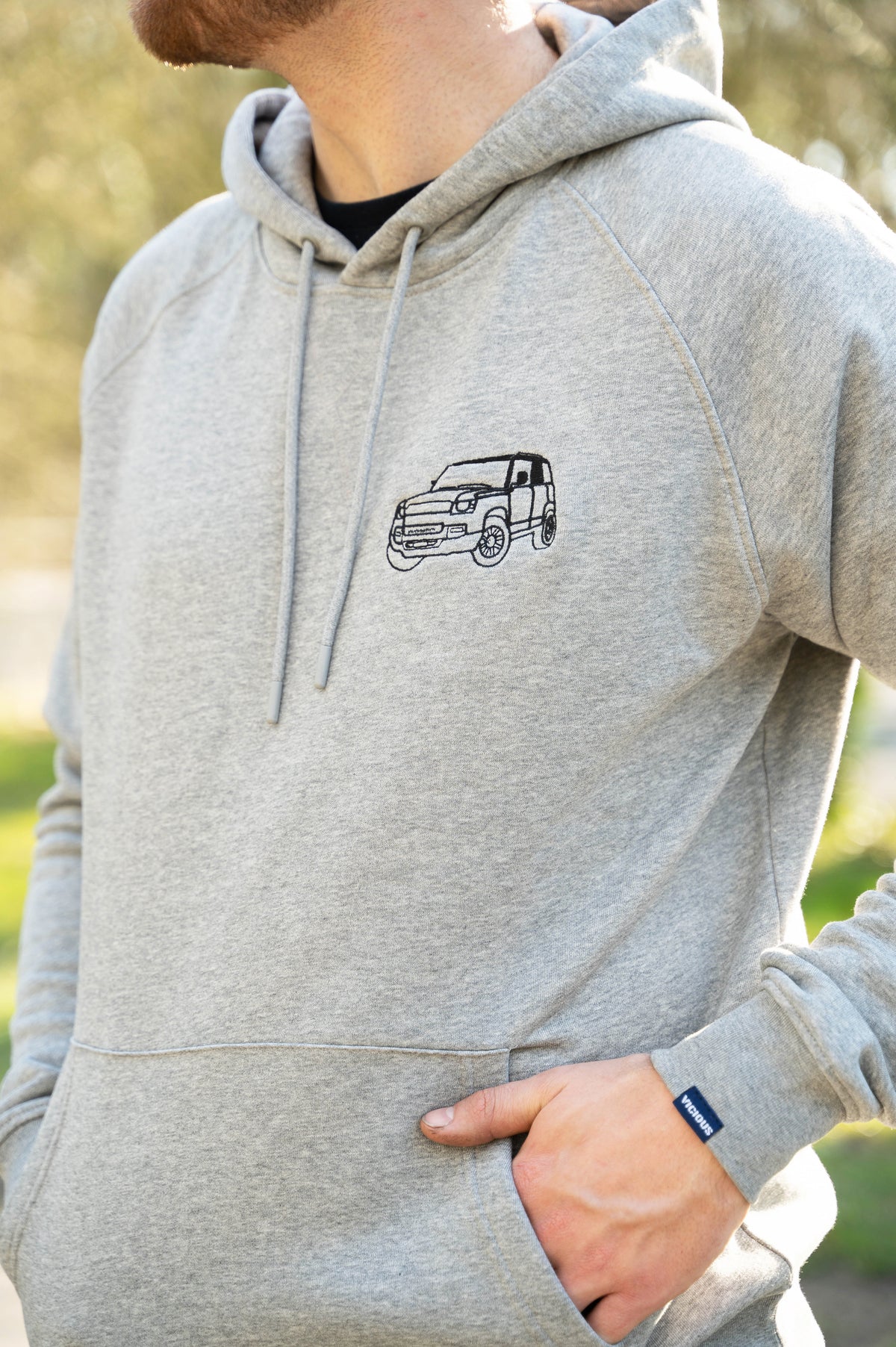 Sweat à capuche Vicious (unisexe) New Defender