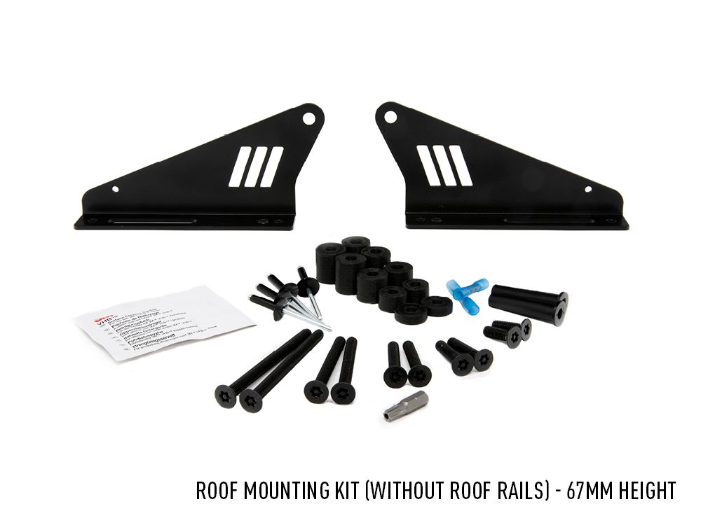 Kit de montage sur toit pour VW Amarok (2010+) (sans rails de toit)