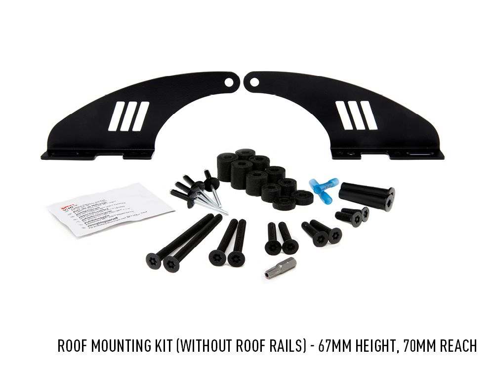 Kit de montage sur toit Mitsubishi L200 (2019+) sans rails de toit