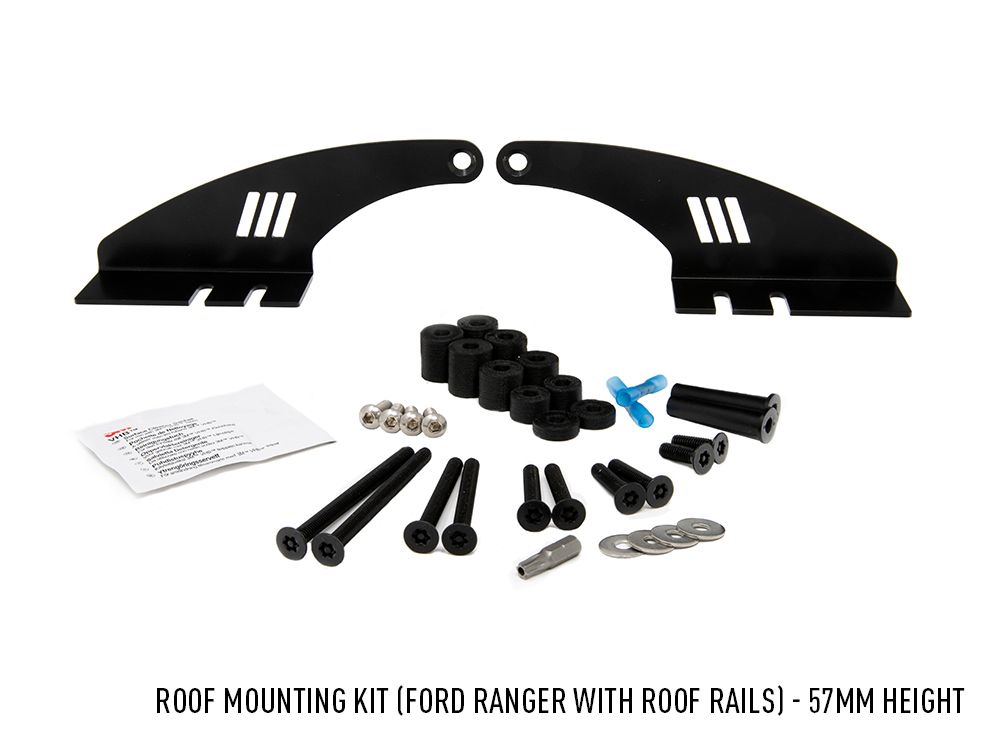 Ford Ranger (2016-2022) Dakmontageset (met dakrails)