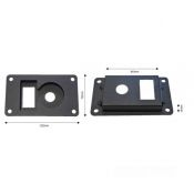 ARB switch coupling bracket - 122x72x14mm (universal)