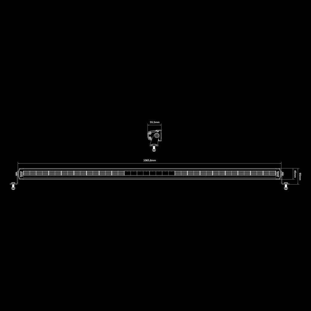 BARRE LED SIBERIA 42" SIMPLE 193W