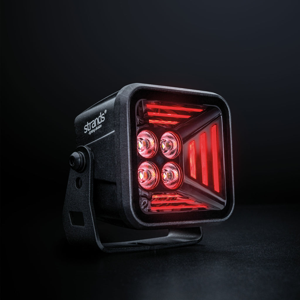 DARK KNIGHT FORTEX WERKLICHT ROOD