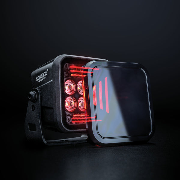 LAMPE DE TRAVAIL DARK KNIGHT FORTEX ROUGE