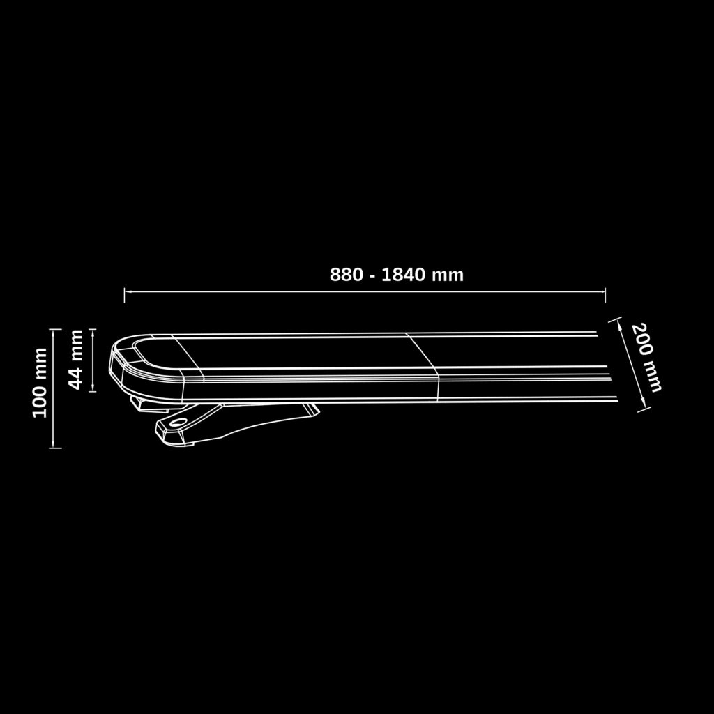 BIG ENERGY ROOF BAR XL 880MM