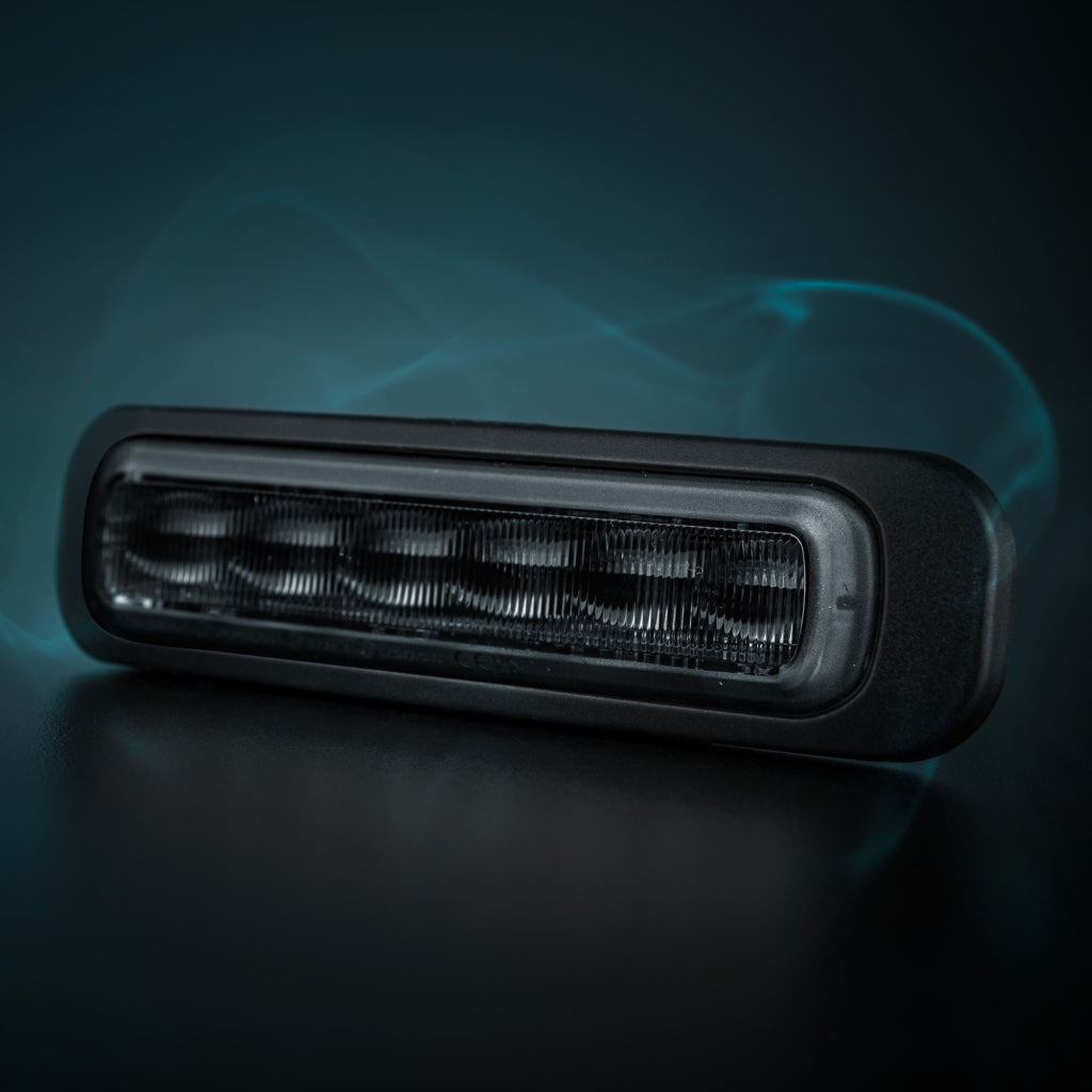 DARK KNIGHT STROBOSCOOPLAMP ROOD 6 LED