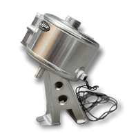 Header tank - Defender TD5/TDCI w sight gauge and float level switch
