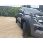 EGR Matt Black Extreme (bolt on look) fender flares 40mm for Volkswagen Amarok DC (23-) (full set)