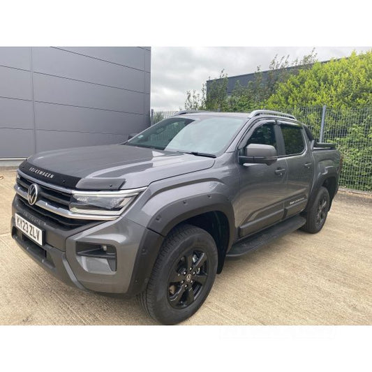 EGR Matt Black Extreme (bolt on look) fender flares 40mm for Volkswagen Amarok DC (23-) (full set)