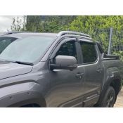 EGR Smoked winddeflectors for Ford & VW Ranger/Raptor & Amarok (23-) (front+rear)