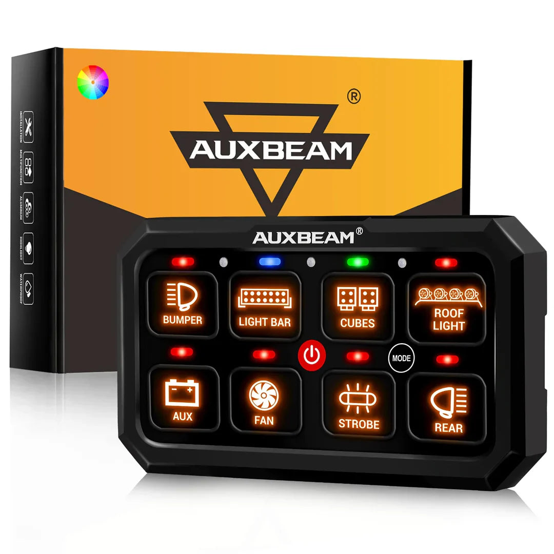 AUXBEAM Switch Panel 8