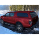 Hardtop Aeroklas Stylish for Ford Ranger Double Cab (2012 - 22) in PMECS copper red -Pop-up side window -with central locking
