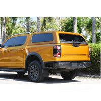 Hardtop Aeroklas Stylish for Ford Ranger Double Cab (23-) -one pop-out & one pop-up side windows -with central locking