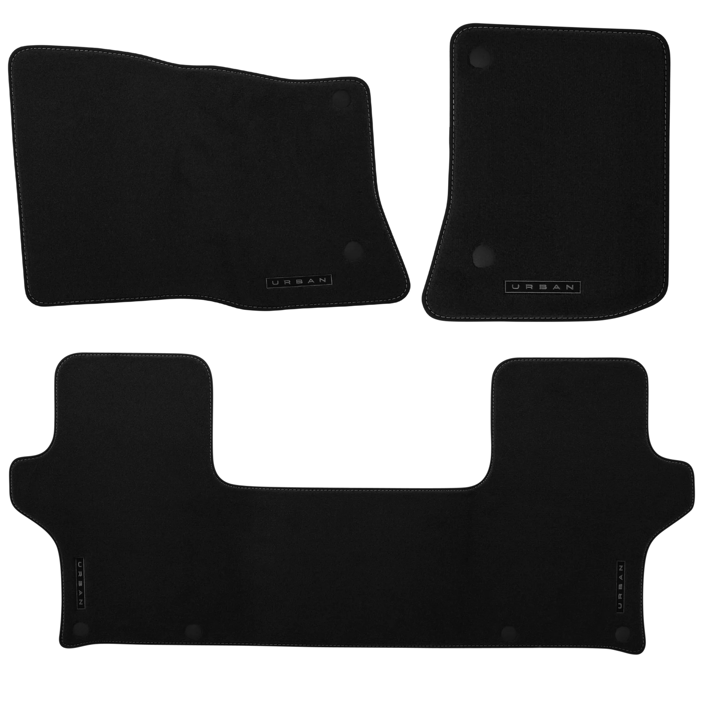 Ensemble de tapis de sol URBAN - Defender 90 LHD (5 places)
