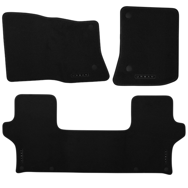 URBAN Vloermattenset - Defender 90 LHD (5-zits)