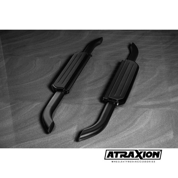 Fixed Side Step Black for Land Rover Defender 90