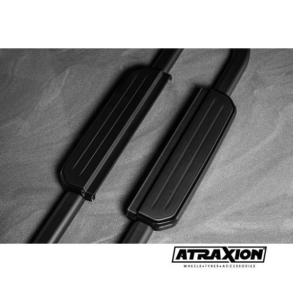 Fixed Side Step Black for Land Rover Defender 90