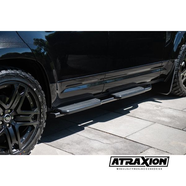 Fixed Side Step Black for Land Rover Defender 110