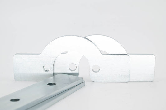 HD Coil Spring Retaining Plate Front + Rear Set  110 / 130