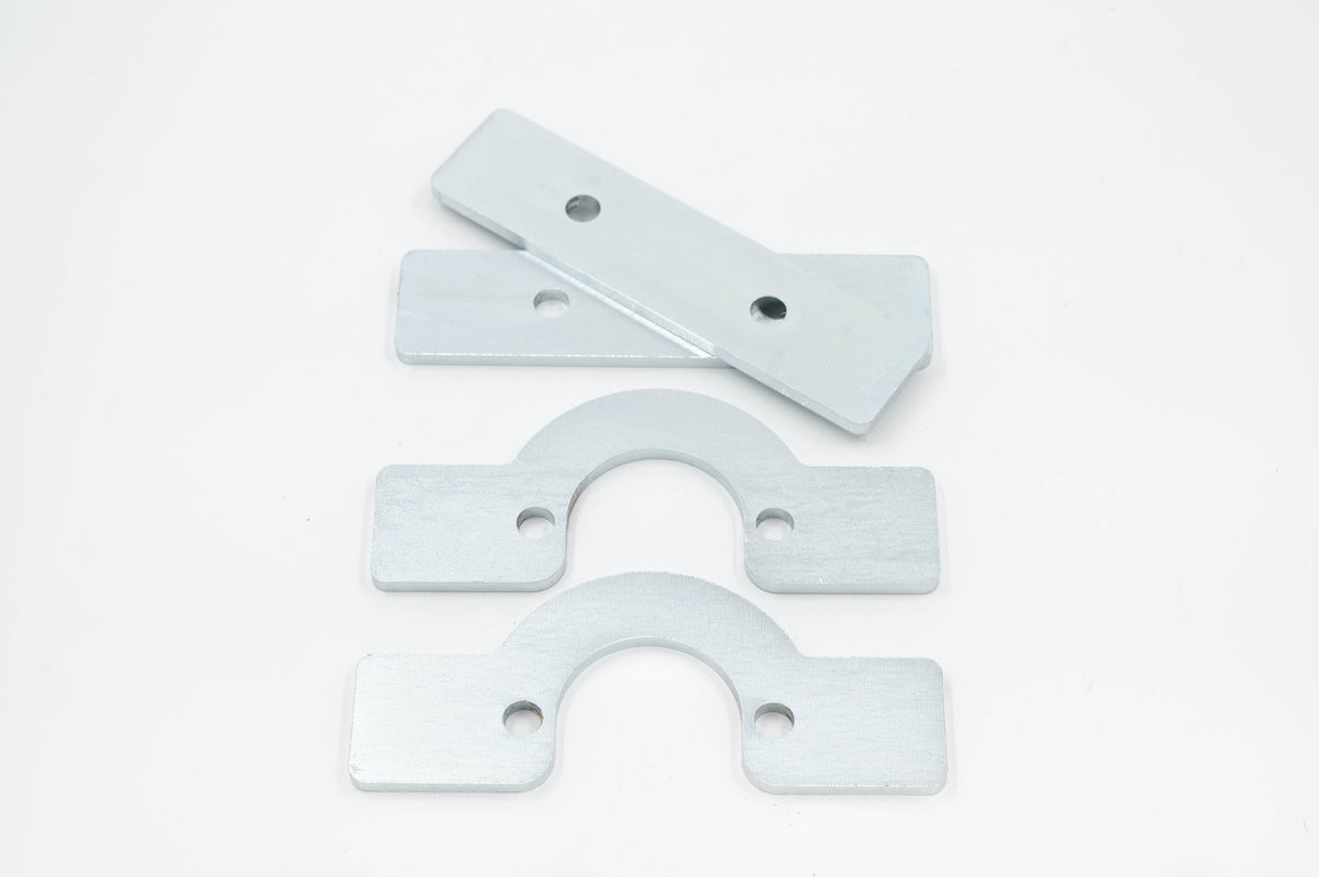 HD Coil Spring Retaining Plate Front + Rear Set  110 / 130