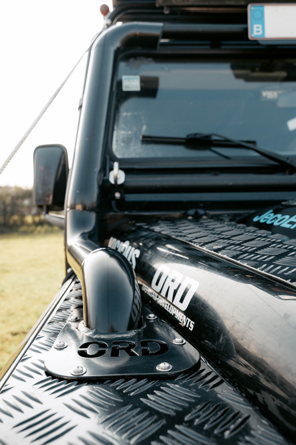ORD Hi Flow Snorkel for Roll Cage