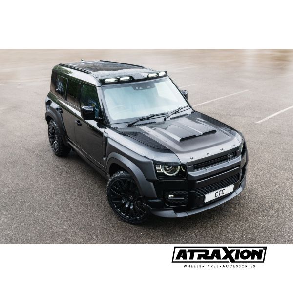 Bouclier de toit avant avec quatre feux à LED pour Land Rover Defender 90/110
