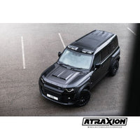 Front Roof Shield with Quadruple LED Lights for Land Rover Defender 90/110