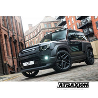 Front Roof Shield with Quadruple LED Lights for Land Rover Defender 90/110
