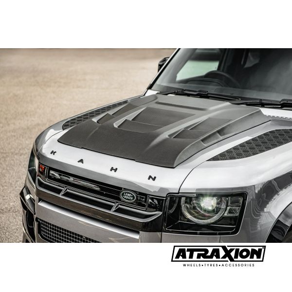 Capot en carbone apparent pour Land Rover Defender 90/110/130