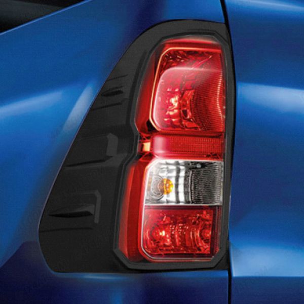 Trux black tail lights trim for Toyota Hilux (16-20)